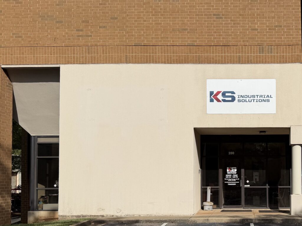 KS Industrial Solutions Austell, GA entrance at 7110 Oak Ridge Parkway, Suite 200